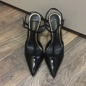 Ralph Lauren Black Heels